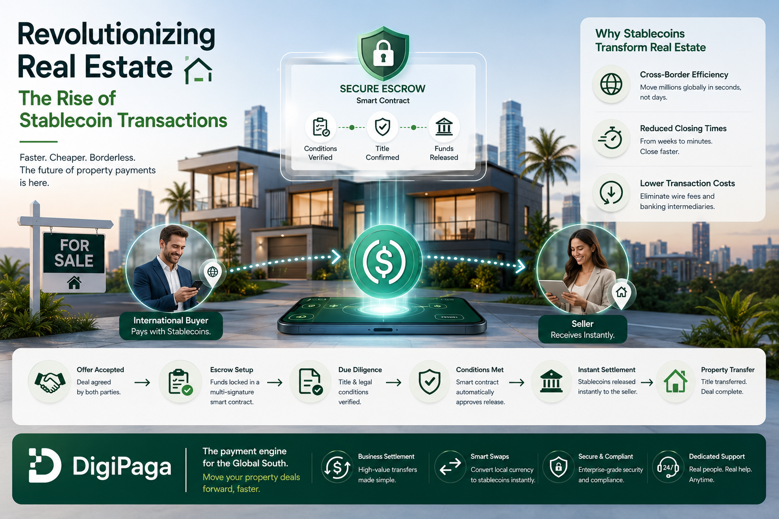 Revolutionizing Real Estate: The Rise of Stablecoin Transactions